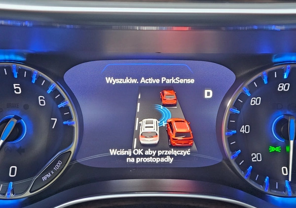 Chrysler Pacifica cena 245877 przebieg: 65537, rok produkcji 2021 z Pakość małe 781